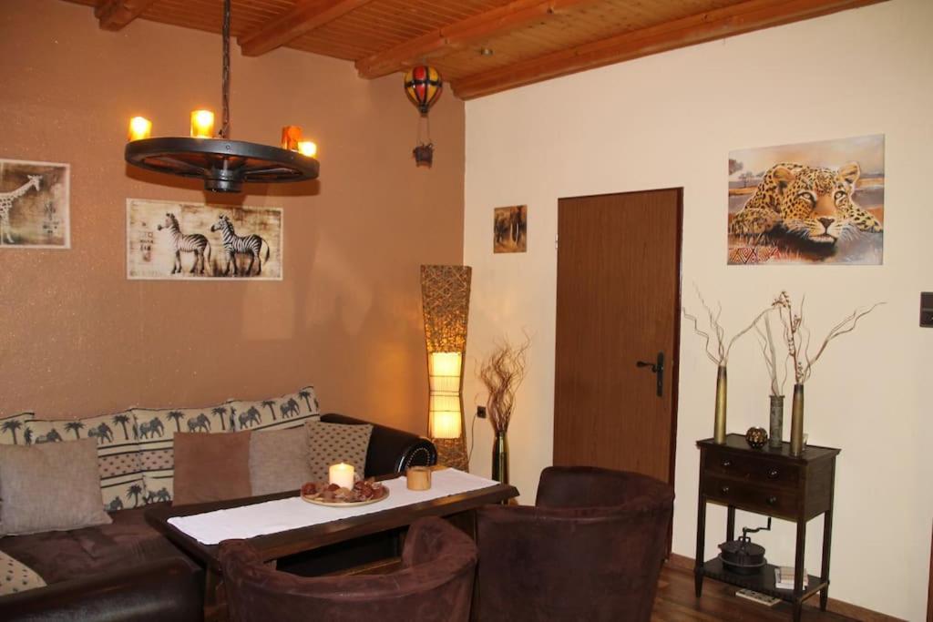 Ferienhaus Am Waldesrand Hatten Dış mekan fotoğraf