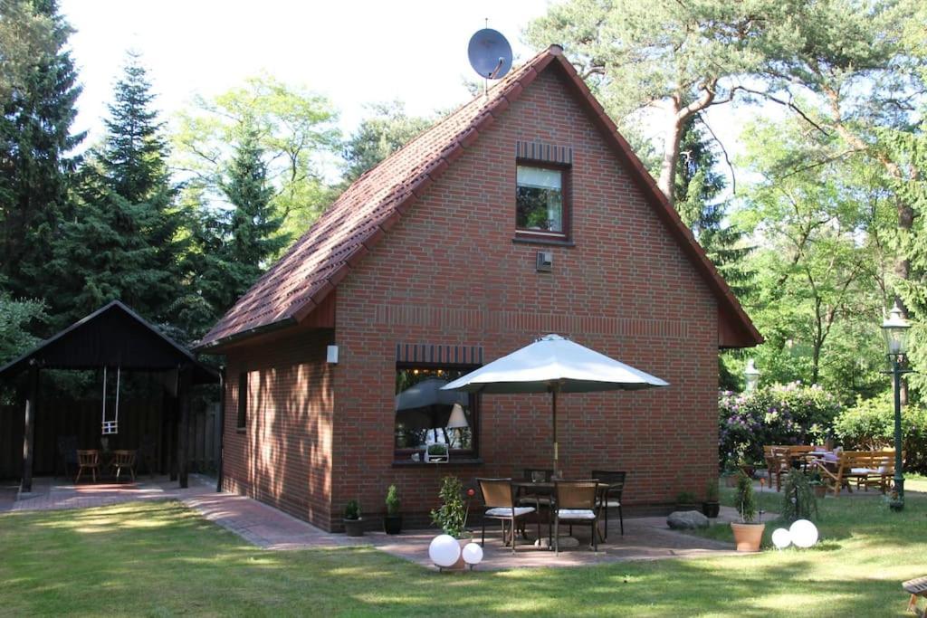 Ferienhaus Am Waldesrand Hatten Dış mekan fotoğraf