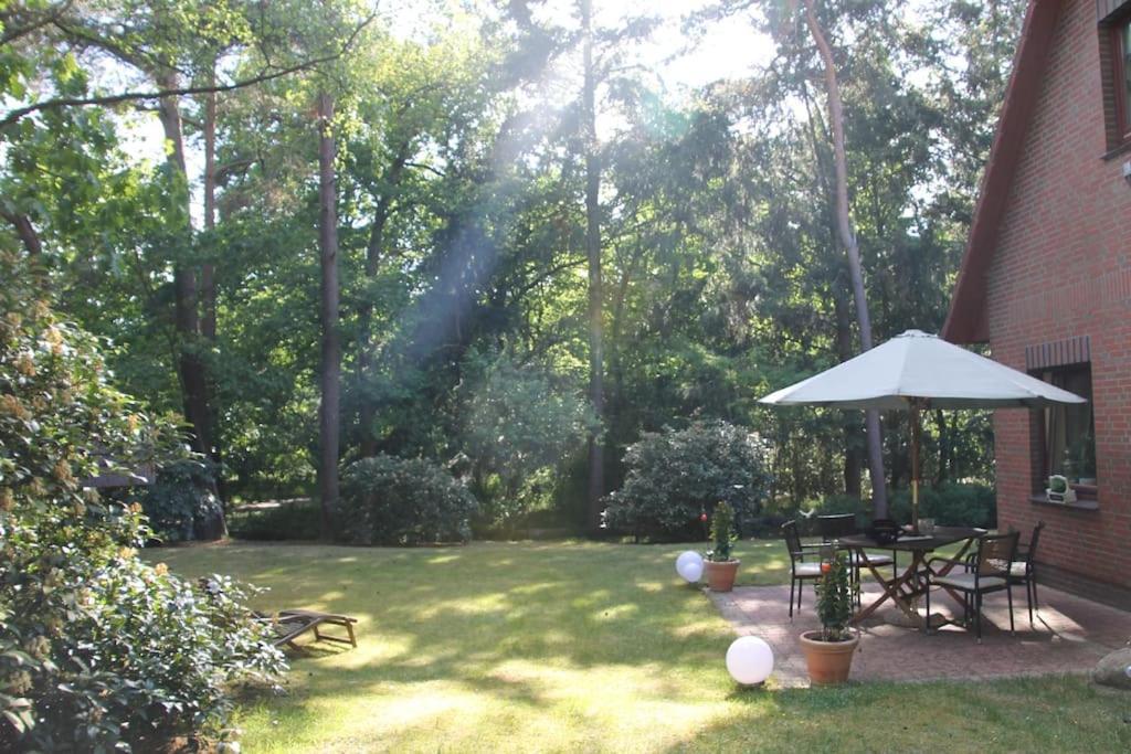Ferienhaus Am Waldesrand Hatten Dış mekan fotoğraf
